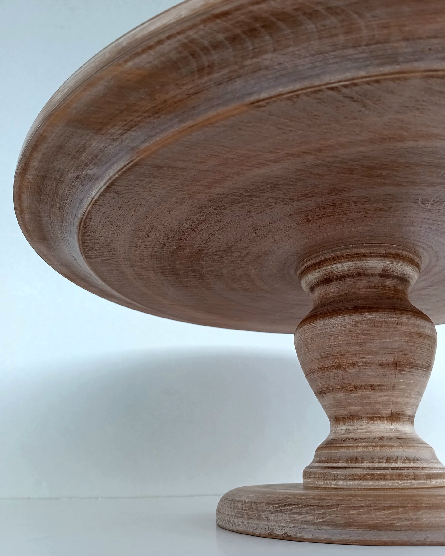 TORTENSTÄNDER HOLZ groß Hochzeit Patisserie- Konditorei- Bedarf- Kuchenständer Tortenplatte 45,5/43,2/39,5/36,0/33,0 cm 18.0/17.0/15.5/14.0/13.0 inch GALA Muskat