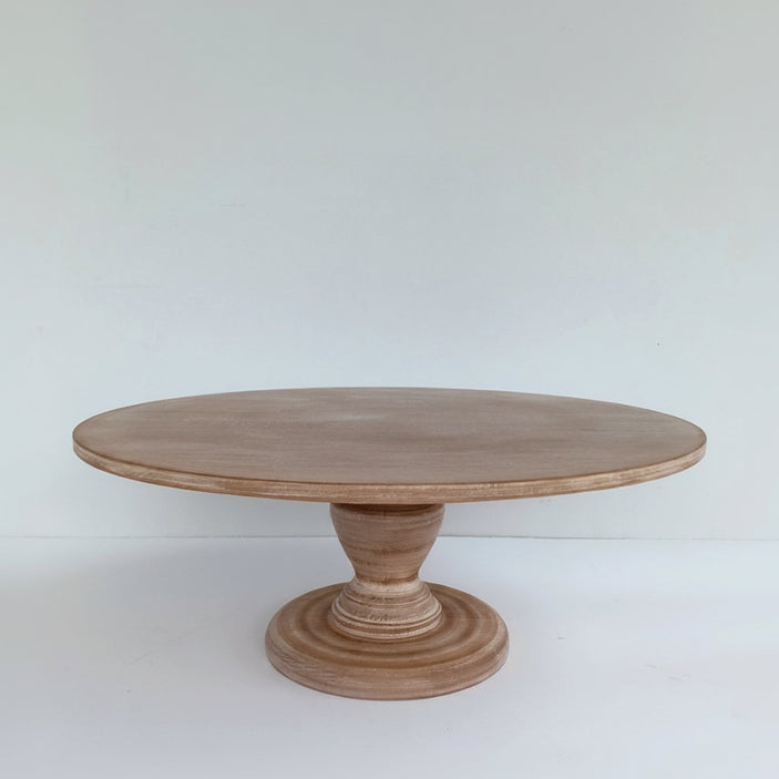 TORTENSTÄNDER HOLZ groß Hochzeit Patisserie- Konditorei- Bedarf- Kuchenständer Tortenplatte 45,5/43,2/39,5/36,0/33,0 cm 18.0/17.0/15.5/14.0/13.0 inch GALA Muskat