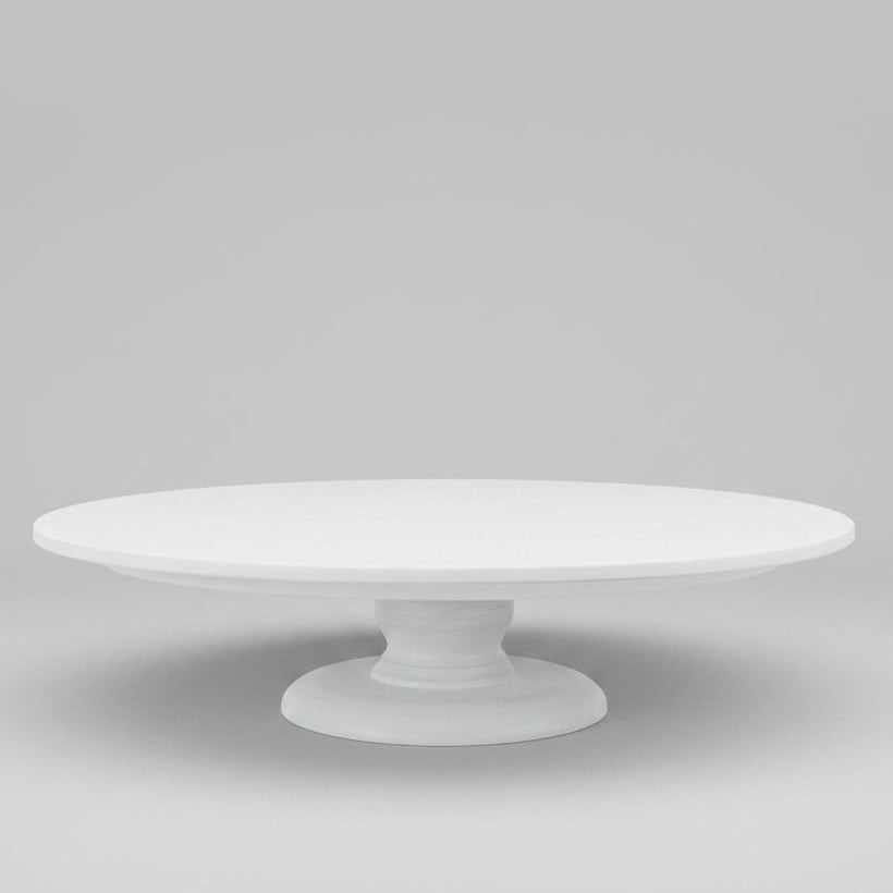 TORTENSTÄNDER HOLZ groß Hochzeit Patisserie- Konditorei- Bedarf- Kuchenständer Tortenplatte 45,5/43,2/39,5/36,0/33,0 cm 18.0/17.0/15.5/14.0/13.0 inch CLASSIC Shabby White