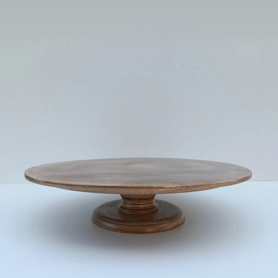 TORTENSTÄNDER HOLZ groß Hochzeit Patisserie- Konditorei- Bedarf- Kuchenständer Tortenplatte 45,5/43,2/39,5/36,0/33,0 cm 18.0/17.0/15.5/14.0/13.0 inch CLASSIC Muskat