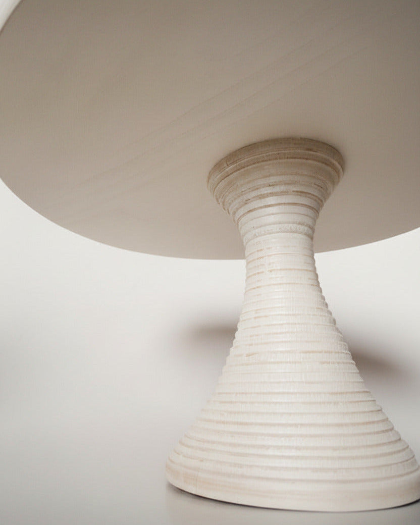 TORTENSTÄNDER HOLZ groß Hochzeit Patisserie- Konditorei- Bedarf- Kuchenständer Tortenplatte 38,0/36,0 cm 15.0/14.0 inch CILIA Farbe Creme